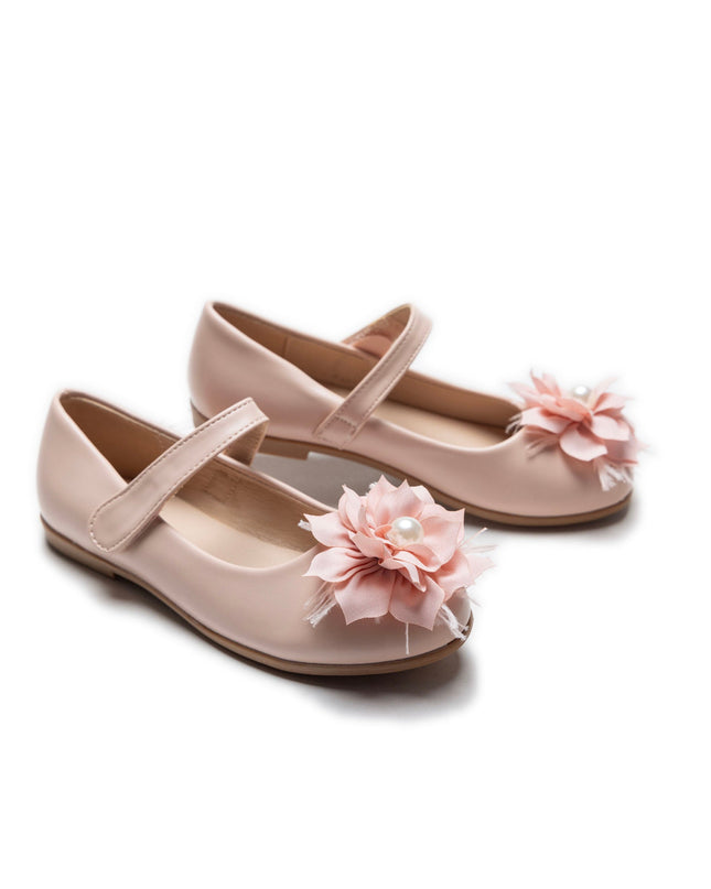 Pink Dahlia Flower Flats