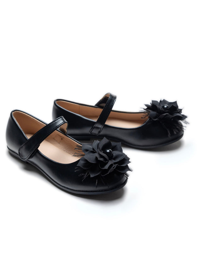 Black Dahlia Flower Flats