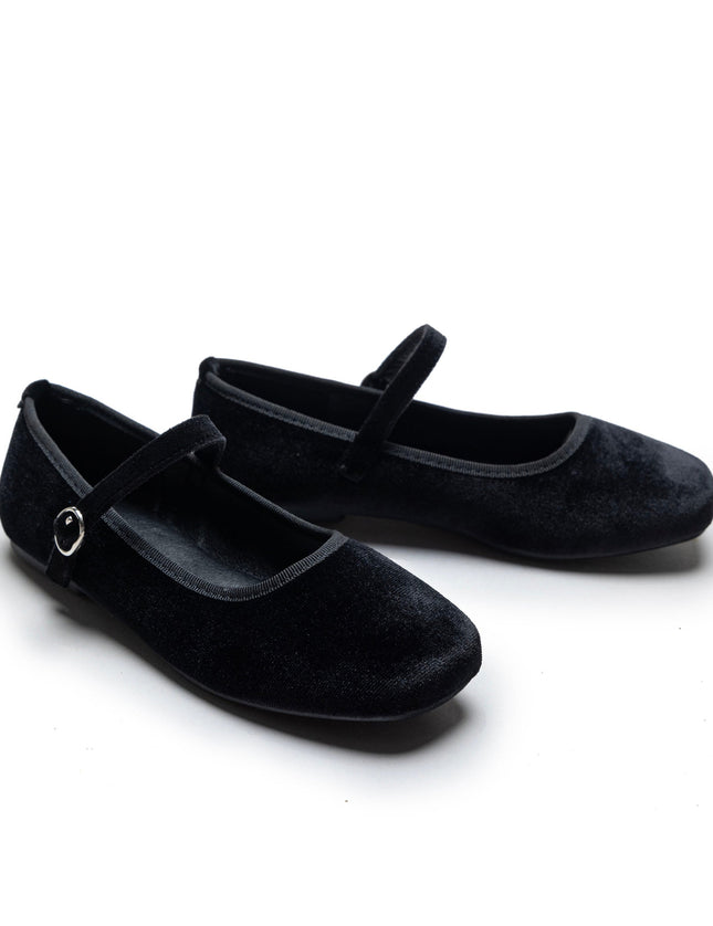 Kidsatelier-Tulleen-TSM42010-Black-michelle-satin-velvet-flats