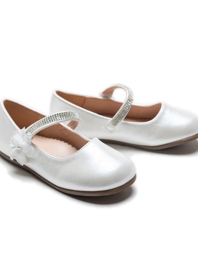 Kidsatelier-Tulleen-TSM42025-Ivory-cream-primrose-rhinestone-flats
