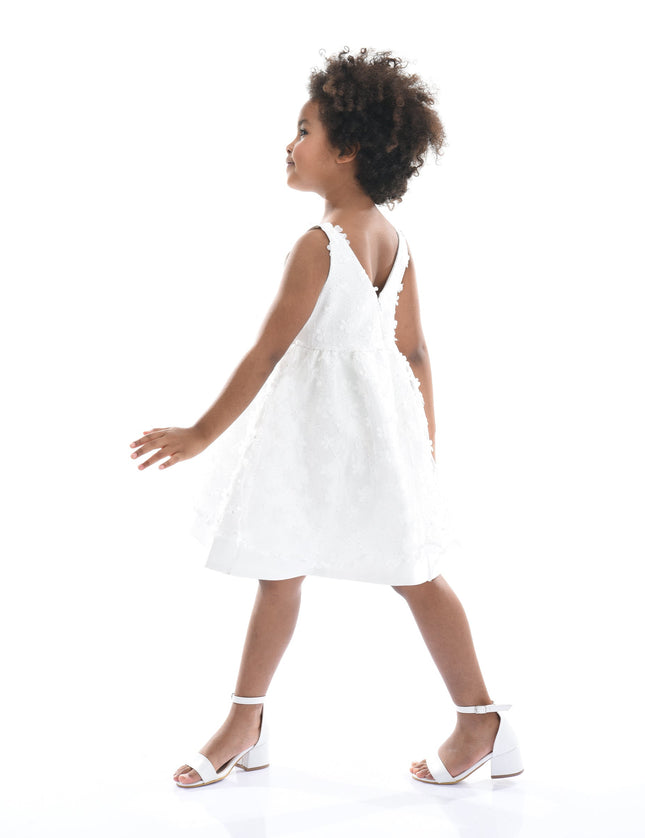 White Ravine Floral Dress