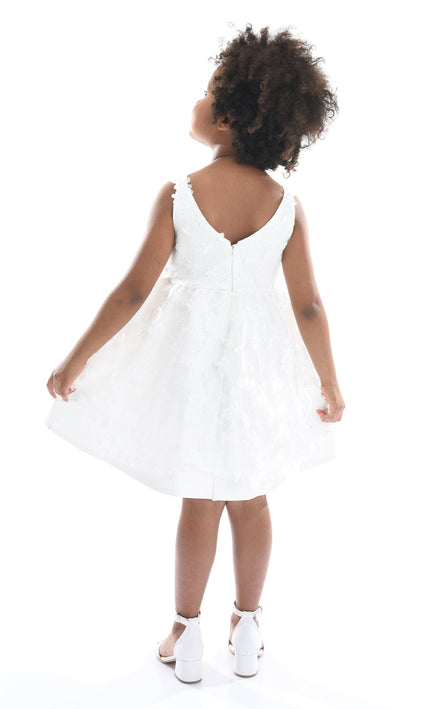 White Ravine Floral Dress