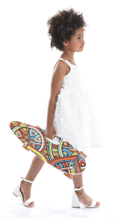 White Ravine Floral Dress