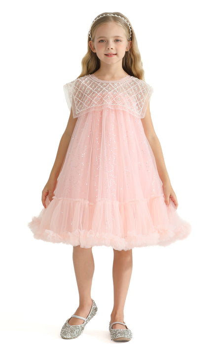 Pink Esperanza Smocked Dress
