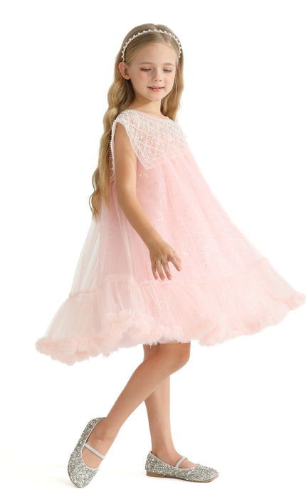 Pink Esperanza Smocked Dress