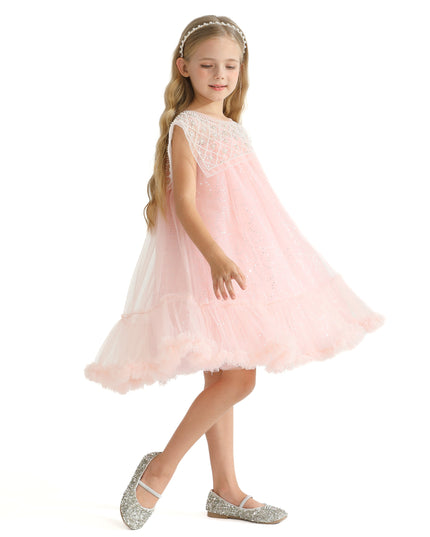 Pink Esperanza Smocked Dress