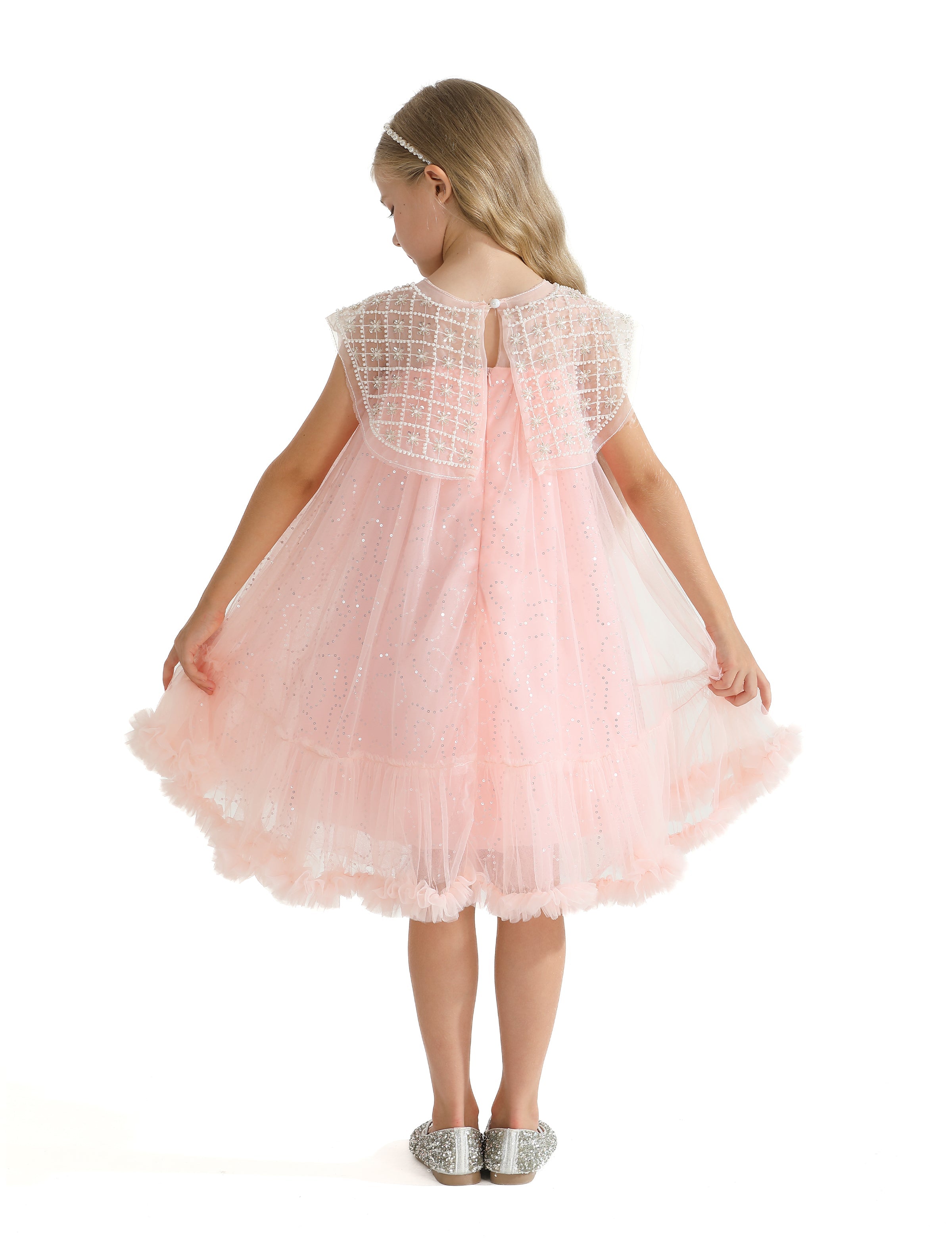 Pink Esperanza Smocked Dress - Tulleen.com