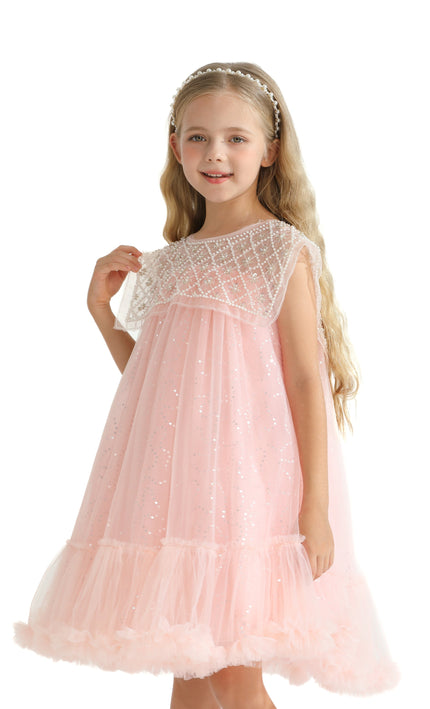 Pink Esperanza Smocked Dress