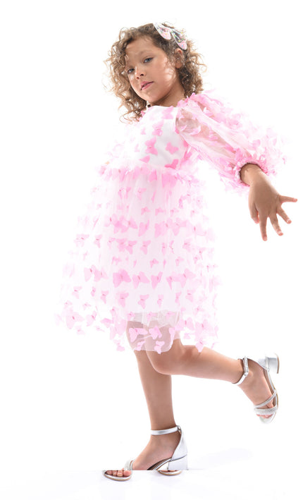 Pink Bell Mariposa Dress