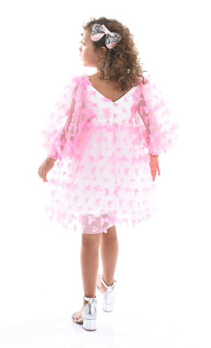Pink Bell Mariposa Dress