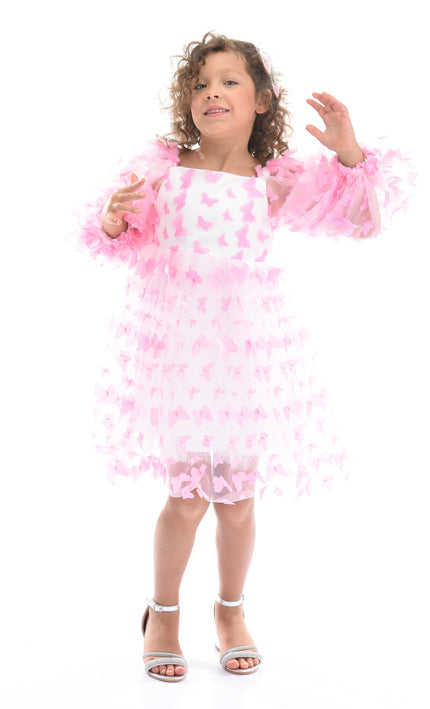 Pink Bell Mariposa Dress