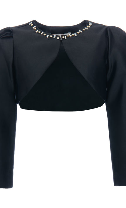 kids-atelier-tulleen-kid-baby-girl-black-cropped-satin-cardigan-t-2401-black