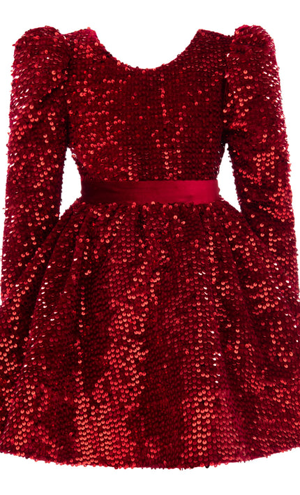 kids-atelier-tulleen-kid-girl-red-merribrook-sequin-bow-dress-t92211-red