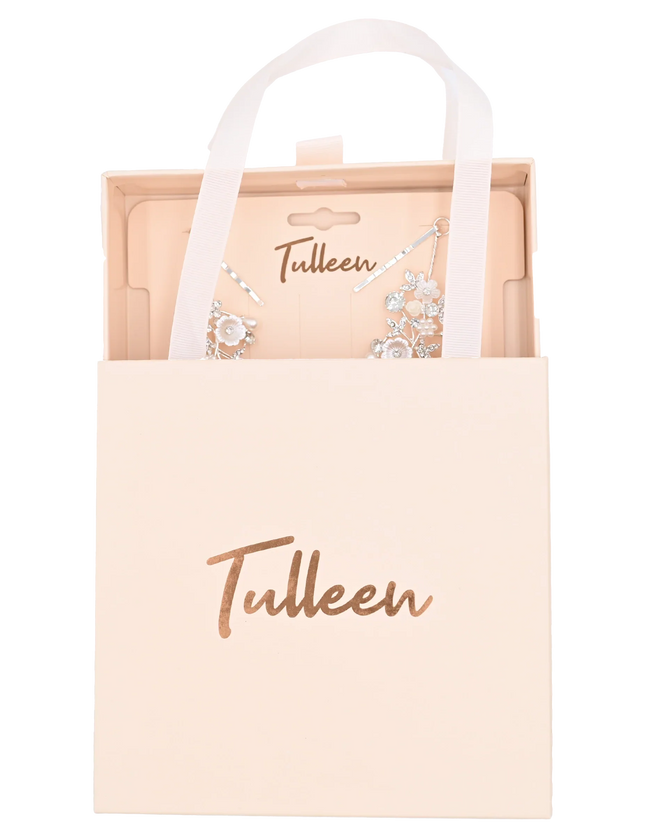 Crystal Glimmering Flower Hair Vine