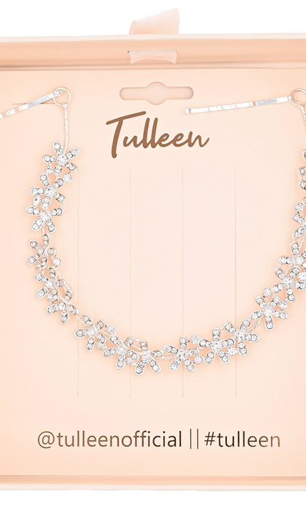 Crystal Flower Garland Hair Vine
