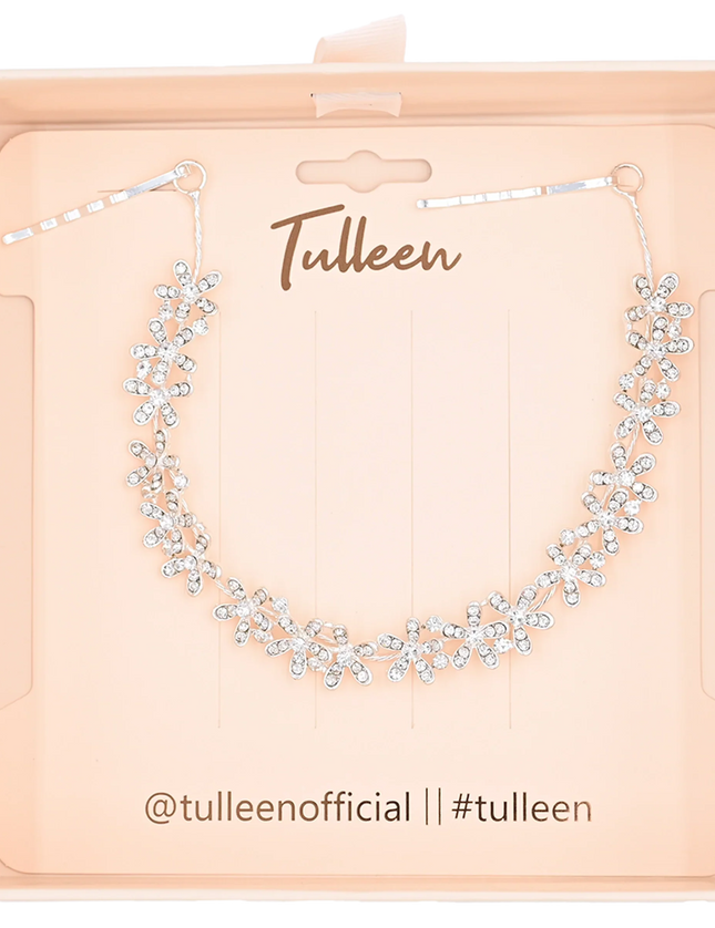 Crystal Flower Garland Hair Vine