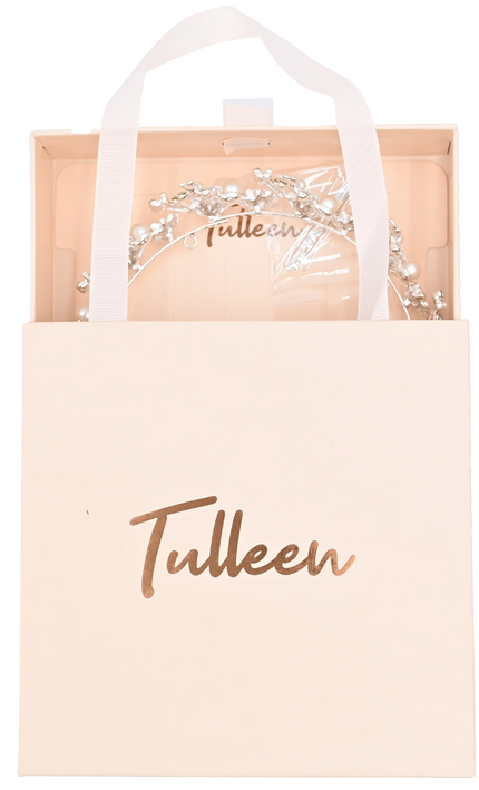 Crystal Pearl Floral Crown