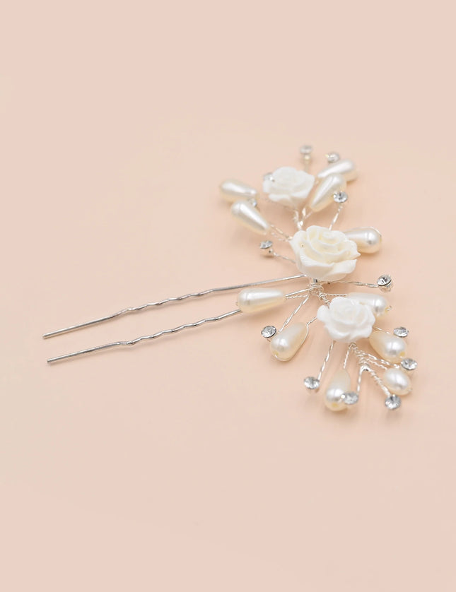 Crystal Inflorescence Hair Pin