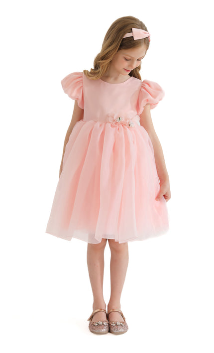 Pink D'Amico Floral Teacup Dress