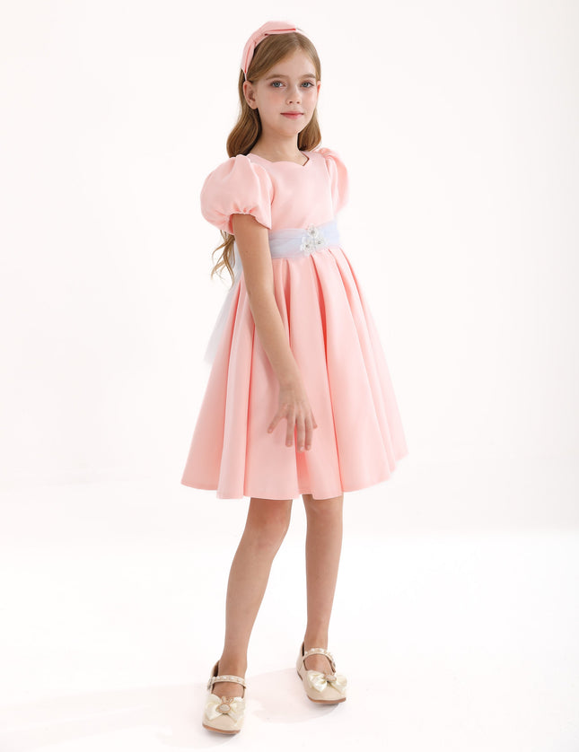 Pink Easton Teacup Belt Dress