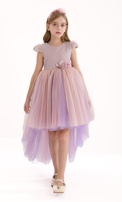 Purple Abinante Glimmer Dress