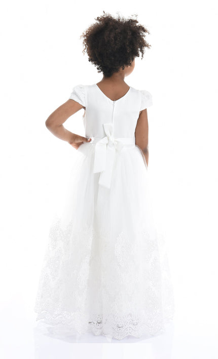White Beaumont Teacup Gown