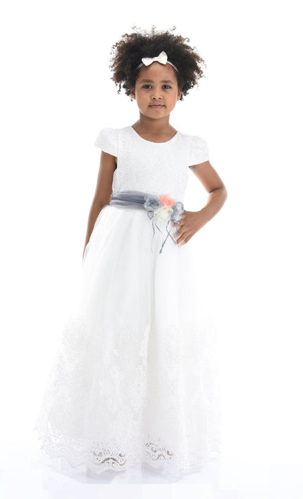 White Beaumont Teacup Gown