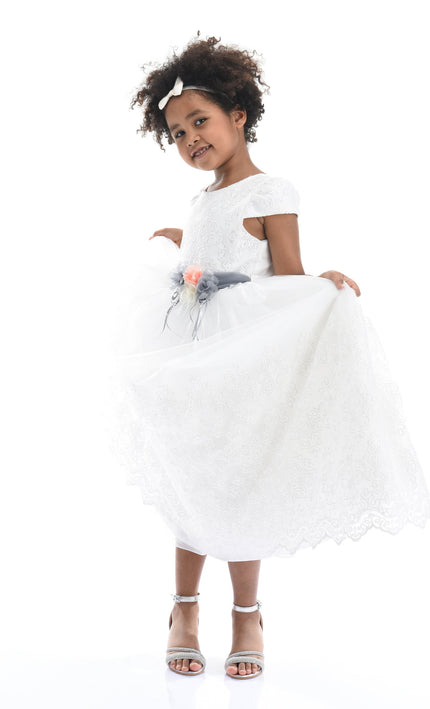 White Beaumont Teacup Gown