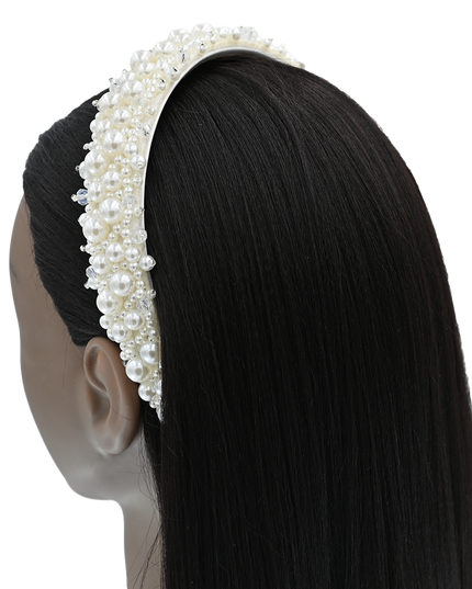 Royal Pearl Crystal Headband