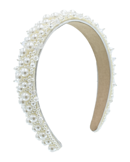 Royal Pearl Crystal Headband