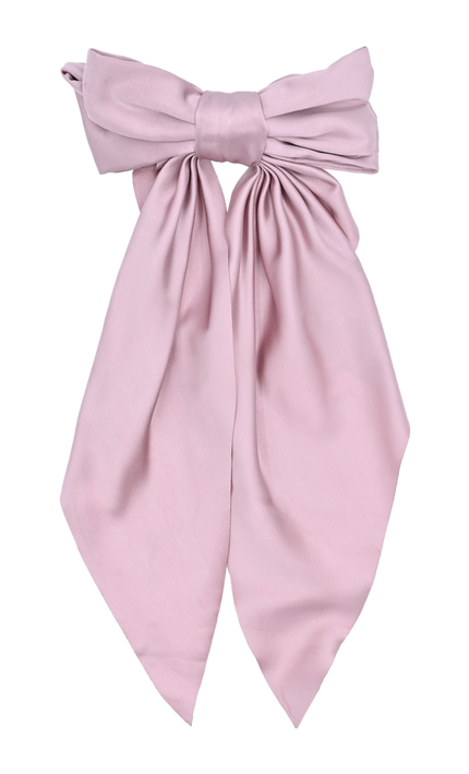 Satin Ribbon Flowing Bow Hairclip