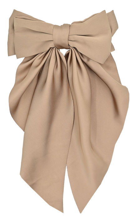 Satin Ribbon Flowing Bow Hairclip