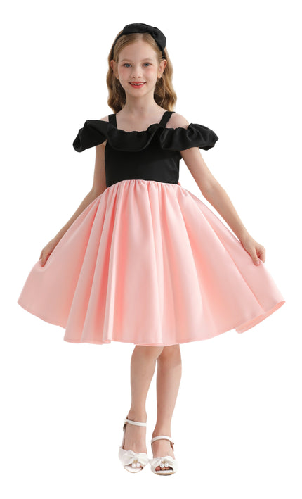 Pink Marbella Summer Bow Dress