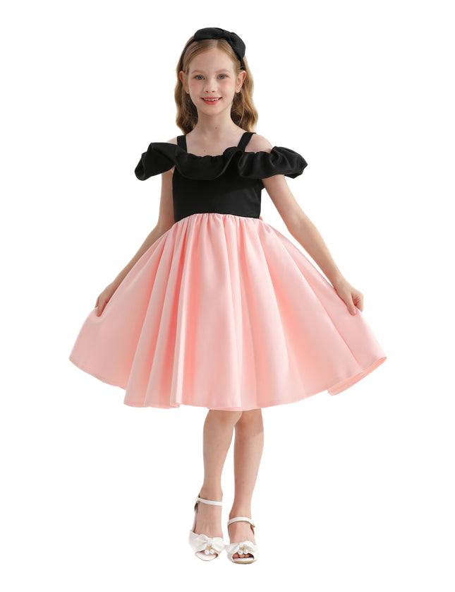 Pink Marbella Summer Bow Dress