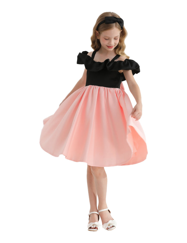 Pink Marbella Summer Bow Dress