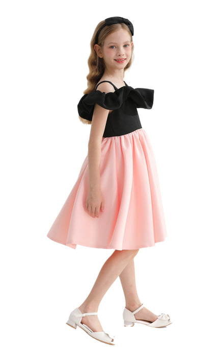 Pink Marbella Summer Bow Dress