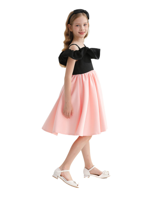 Pink Marbella Summer Bow Dress