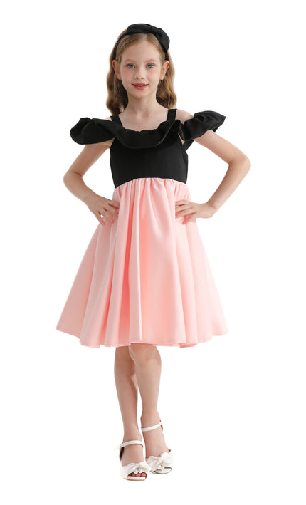 Pink Marbella Summer Bow Dress