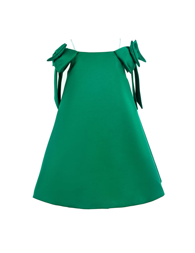 kids-atelier-tulleen-kid-girl-green-luneta-off-shoulder-bow-dress-tmc-24005-green