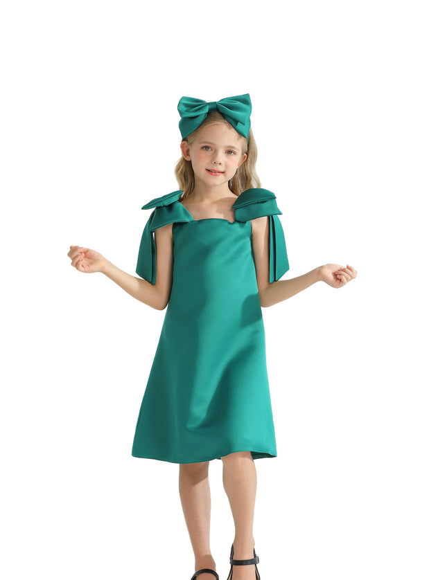 kids-atelier-tulleen-kid-girl-green-luneta-off-shoulder-bow-dress-tmc-24005-green