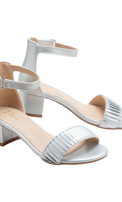 kids-atelier-tulleen-silver-pleated-lined-band-block-heels-tsh42005-silver
