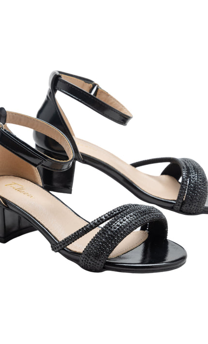 kids-atelier-tulleen-black-diagonal-rhinestone-band-block-heels-tsh42006-black