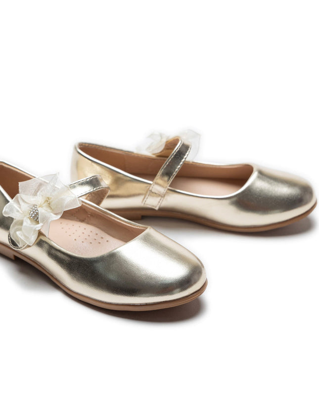 kidsatelier-Tulleen-Gold-Haile-Rhinestone-Flower-Flats-TSM42002-Gold-3