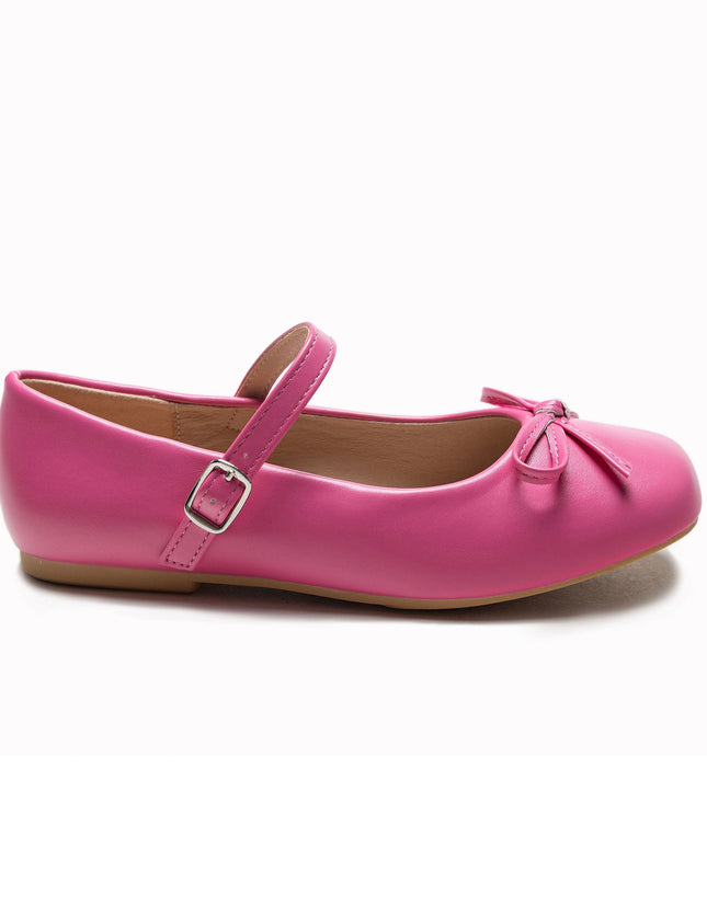 Kidsatelier-Tulleen-TSM42007-Pink-julietta-bow-flats