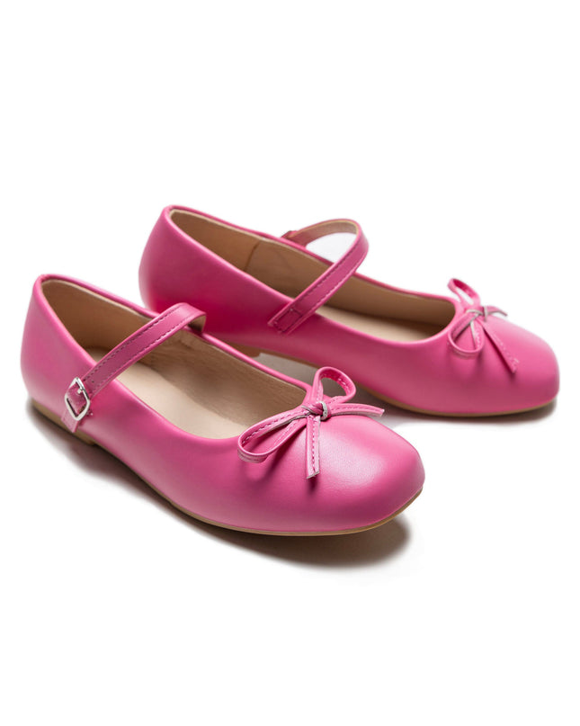 Pink Julietta Bow Flats