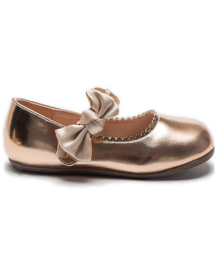 kidsatelier-Tulleen-Champagne-Satin-Elodie-Bow-Flats-TSM42019-Champagne-2