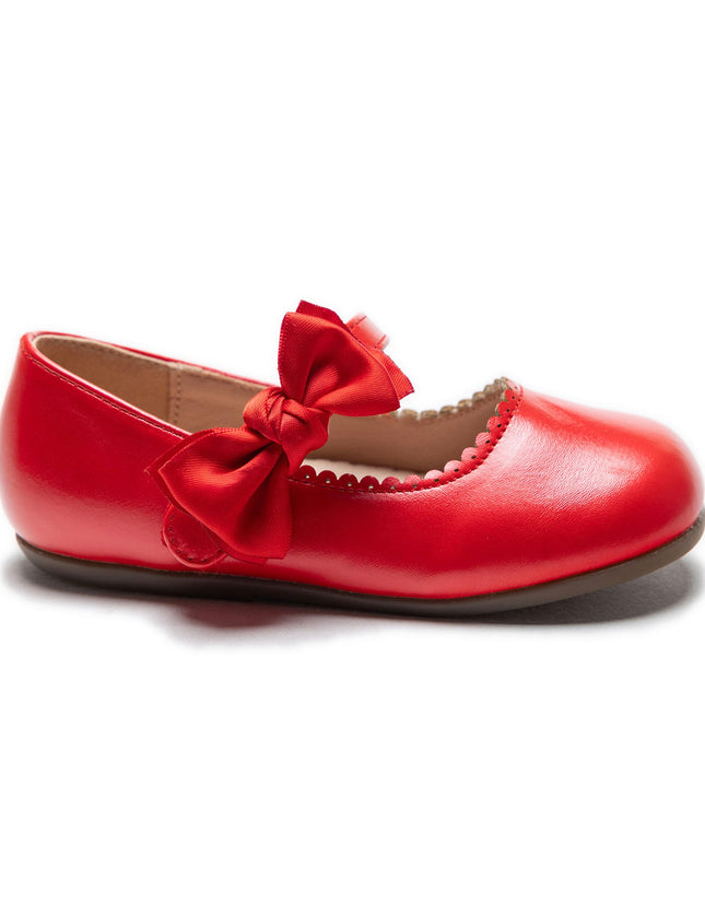 kidsatelier-Tulleen-Red-Satin-Elodie-Bow-Flats-TSM42019-Red-2
