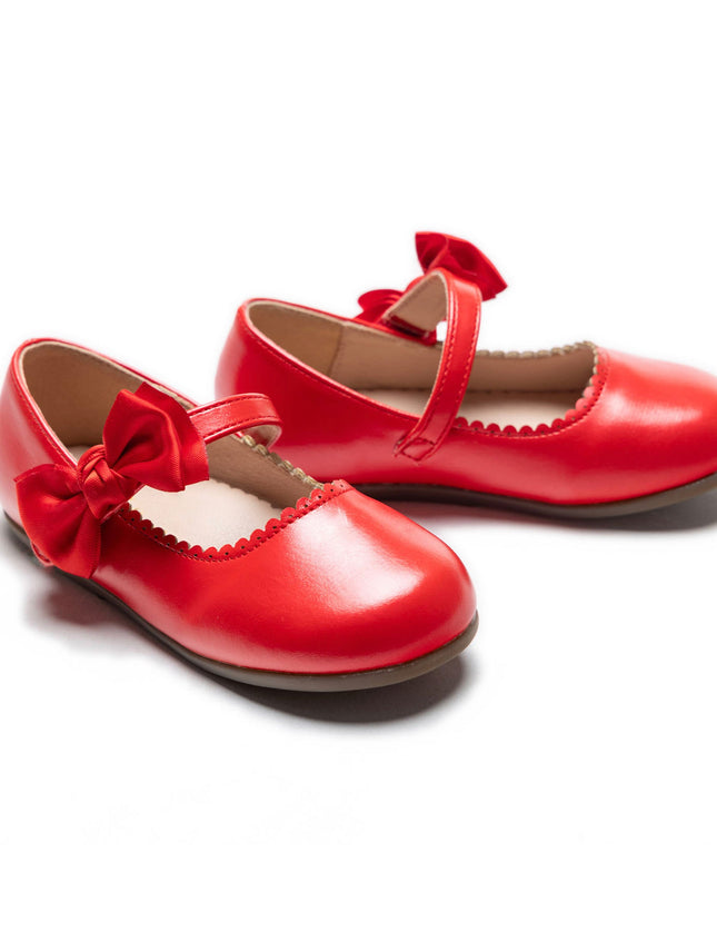kidsatelier-Tulleen-Red-Satin-Elodie-Bow-Flats-TSM42019-Red-3