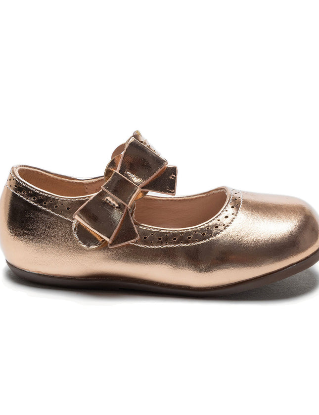 kidsatelier-Tulleen-Champagne-Ribbon Banded Flats-TSM42020-Champagne-2