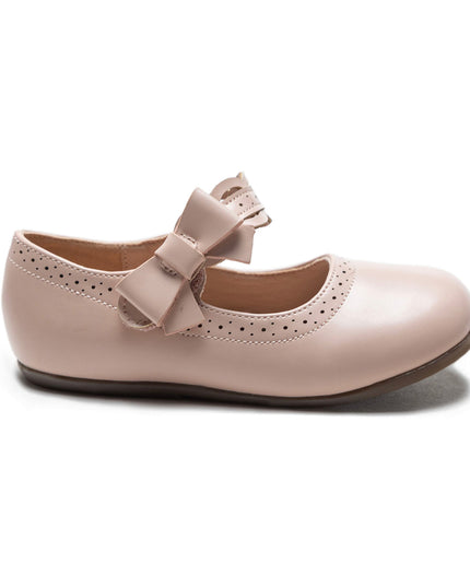 kidsatelier-Tulleen-Pink Ribbon Banded Flats-TSM42020-Pink-2